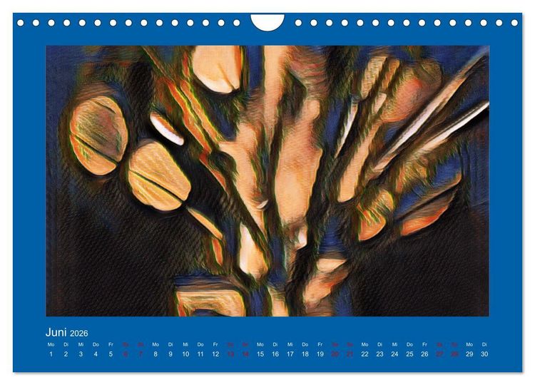 Produktbild: Hei&szlig; und Feurig (Wandkalender 2026 DIN A4 quer), CALVENDO Monatskalender