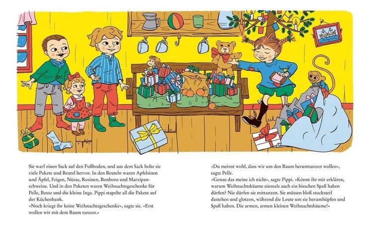 Produktbild: God Jul! Weihnachten mit Pippi Langstrumpf, Pettersson und Findus, Lotta und Mama Muh