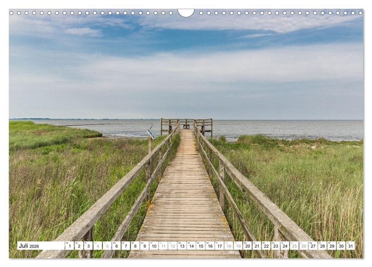 Produktbild: Amrum - Perle im nordfriesischen Wattenmeer (Wandkalender 2026 DIN A3 quer), CALVENDO Monatskalender
