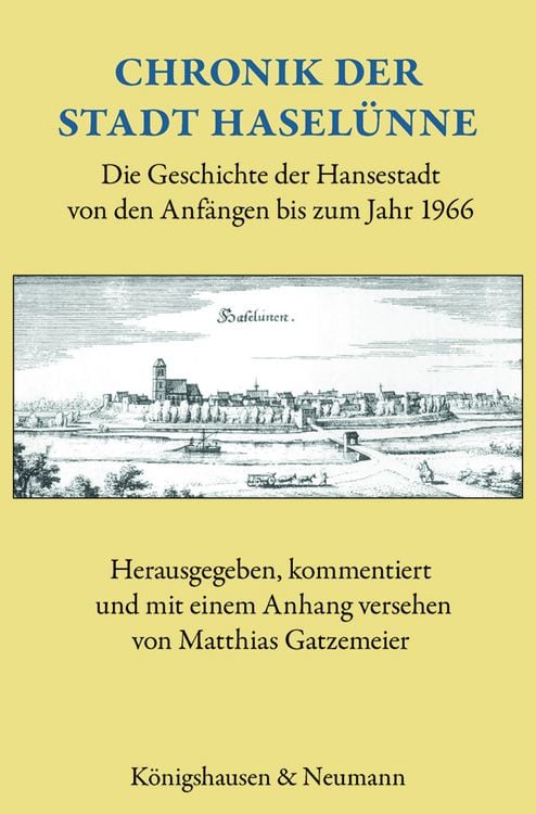 Produktbild: Chronik der Stadt Hasel&uuml;nne