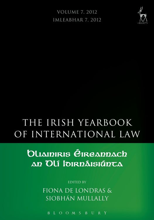 Produktbild: Irish Yearbook of International Law, Volume 7, 2012,