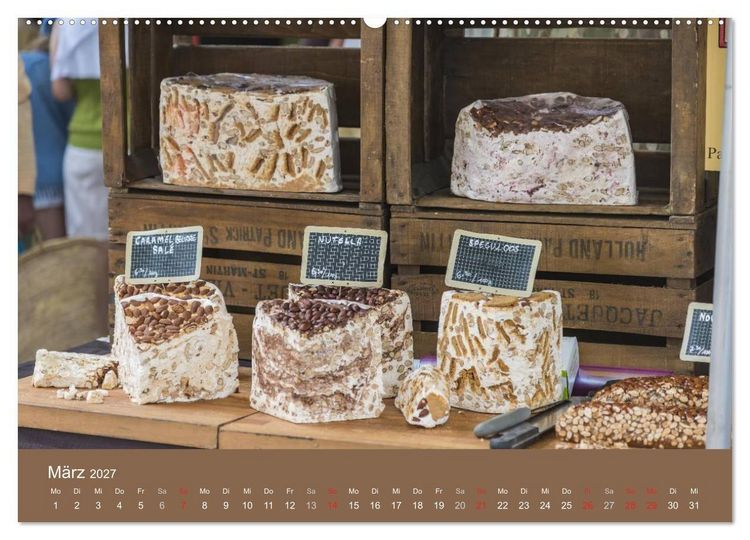 Produktbild: March&eacute; Provencal - M&auml;rkte der Provence (Wandkalender 2027 DIN A2 quer), CALVENDO Monatskalender