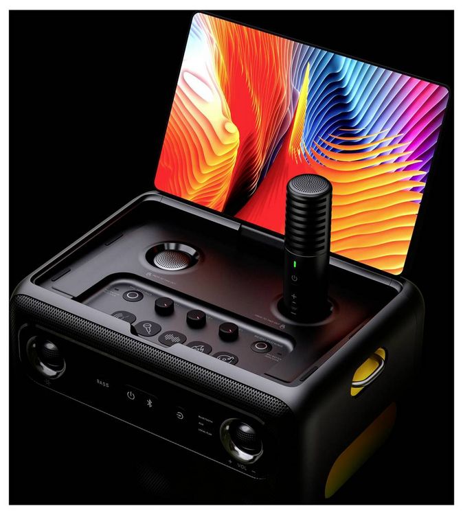 Produktbild: Ikarao Break X2 Karaoke-Anlage Touchscreen, Inkl. Mikrofon