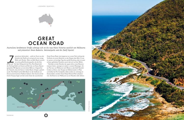 Produktbild: Lonely Planet Bildband Legend&auml;re Roadtrips