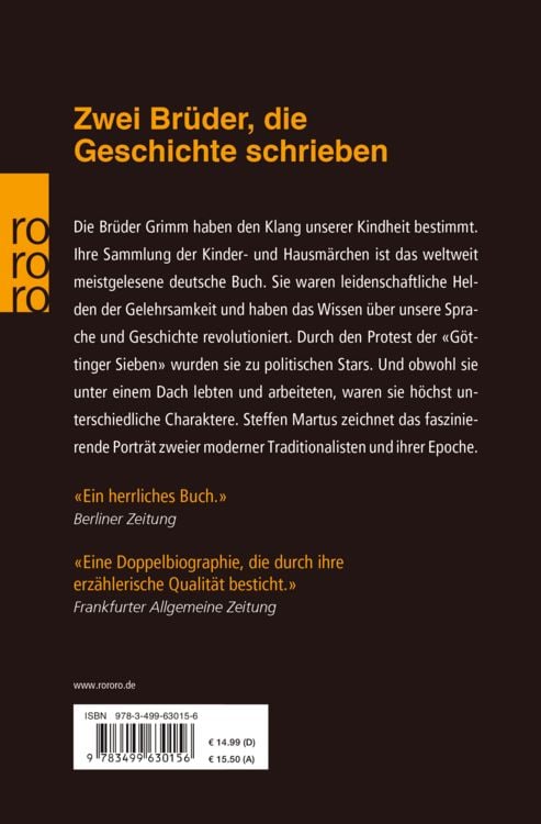 Produktbild: Die Br&uuml;der Grimm