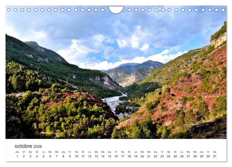 Produktbild: Routes des Grandes Alpes, Un voyage par les Alpes fran&ccedil;aises (Calendrier mural 2026 DIN A4 vertical), CALVENDO calendrier mensuel