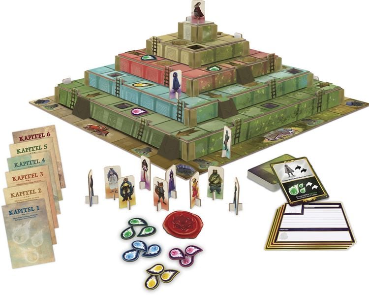 Produktbild: Schmidt 49457 - Ziggurat, Legacy-Spiel, Familienspiel