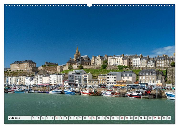 Produktbild: Frankreich - die Normandie (hochwertiger Premium Wandkalender 2026 DIN A2 quer), Kunstdruck in Hochglanz