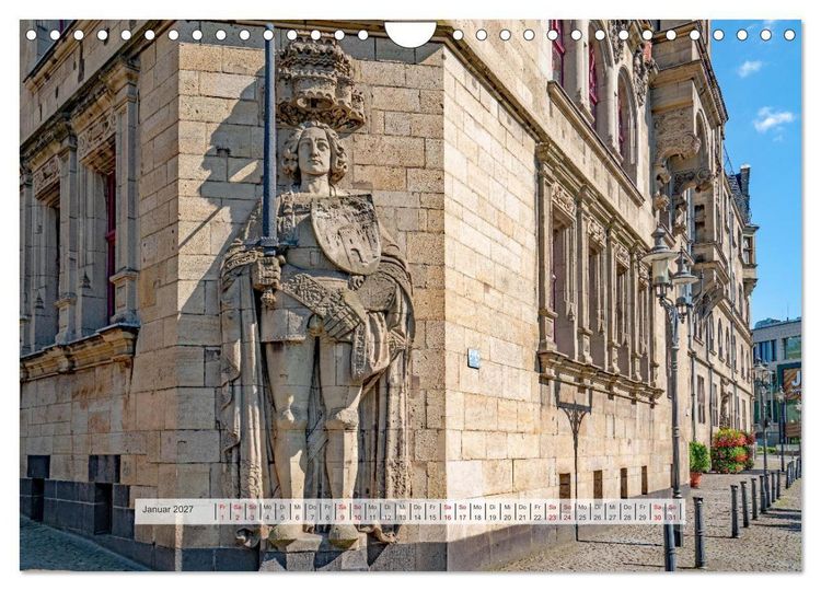 Produktbild: Ritterwelten an der Ruhr (Wandkalender 2027 DIN A4 quer), CALVENDO Monatskalender