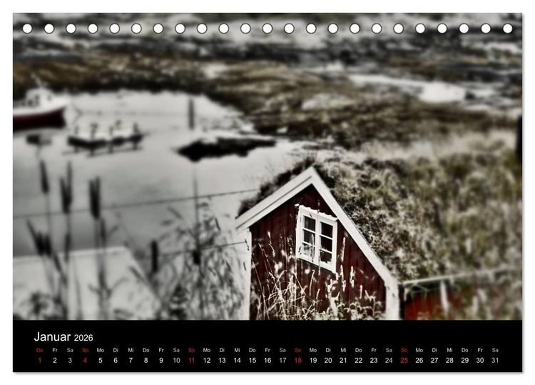 Produktbild: Atemberaubendes Norwegen (Tischkalender 2026 DIN A5 quer), CALVENDO Monatskalender