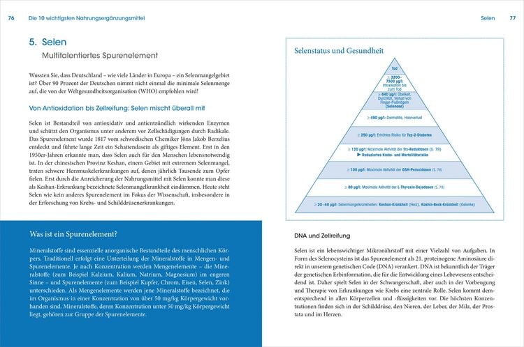Produktbild: Die wichtigsten Nahrungserg&auml;nzungsmittel