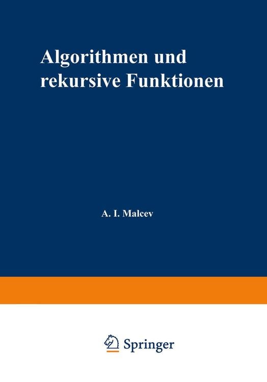Produktbild: Algorithmen und rekursive Funktionen