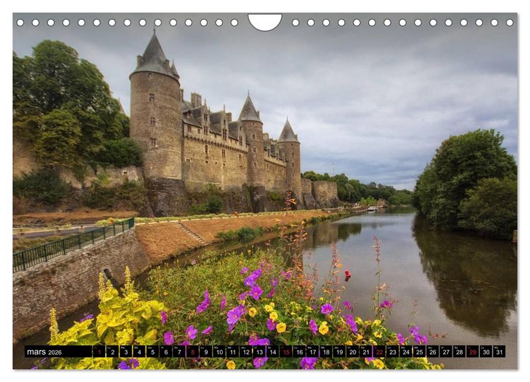 Produktbild: Bretagne Spirit (Calendrier mural 2026 DIN A4 vertical), CALVENDO calendrier mensuel
