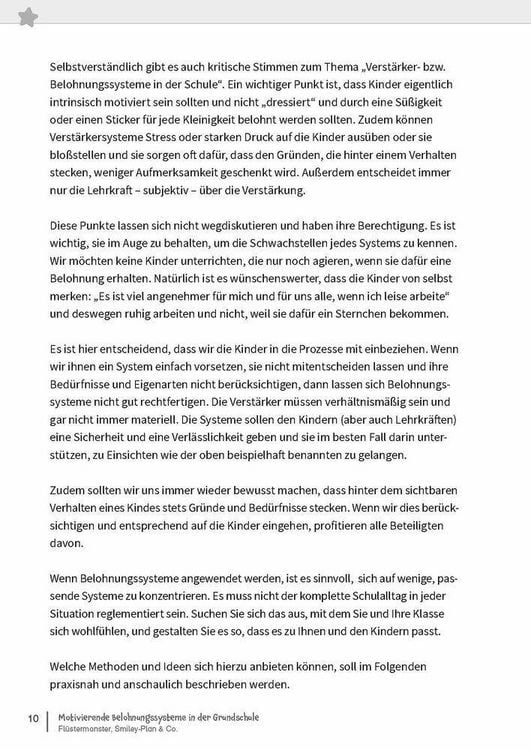 Produktbild: Motivierende Belohnungssysteme in der Grundschule