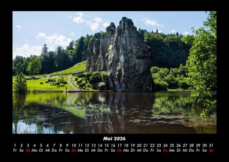 Produktbild: Die Seen der Erde 2026 Fotokalender DIN A3