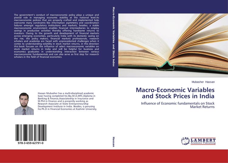 Produktbild: Macro-Economic Variables and Stock Prices in India