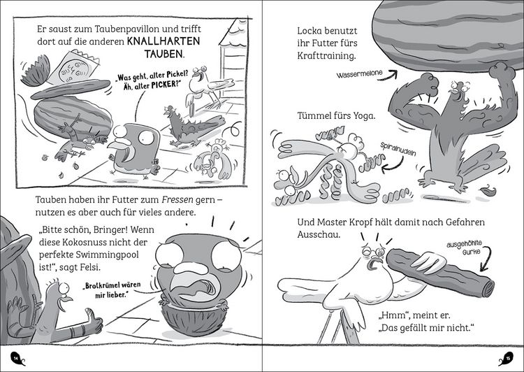 Produktbild: Knallharte Tauben bei&szlig;en sich durch (Band 6)
