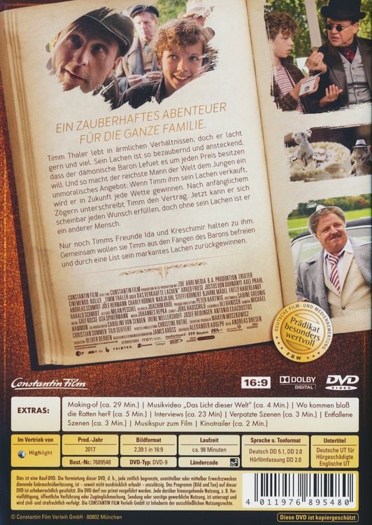 Produktbild: Timm Thaler oder das verkaufte Lachen