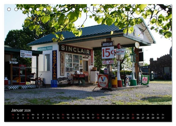 Produktbild: USA Highlights 2026 (Tischkalender 2026 DIN A5 quer), CALVENDO Monatskalender