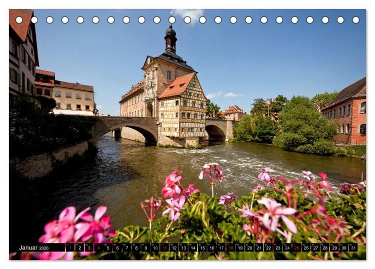 Produktbild: Freistaat Bayern (Tischkalender 2026 DIN A5 quer), CALVENDO Monatskalender