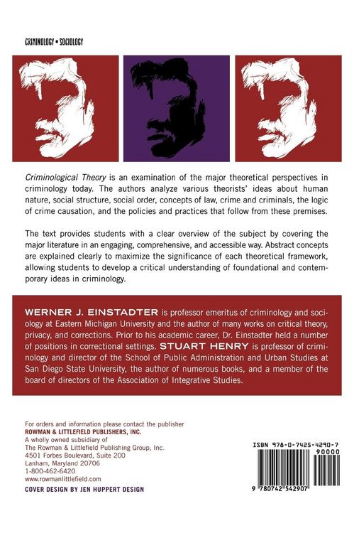 Produktbild: Criminological Theory