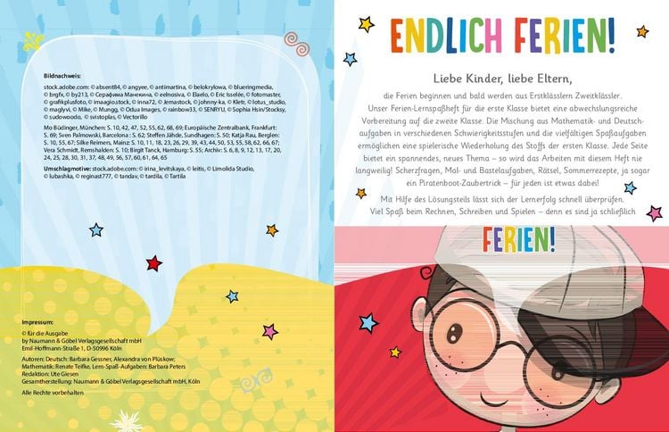 Produktbild: Ferien-Lern-Spa&szlig; | Mach dich fit f&uuml;r die 2. Klasse