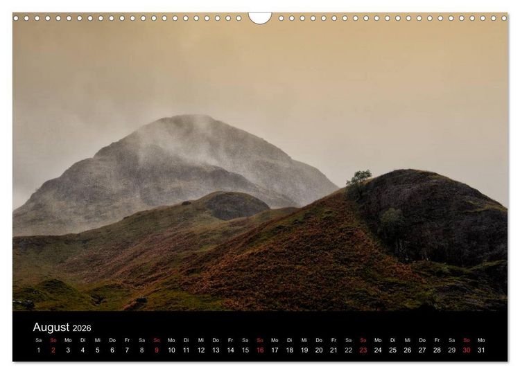 Produktbild: Schottland Landschaften (Wandkalender 2026 DIN A3 quer), CALVENDO Monatskalender