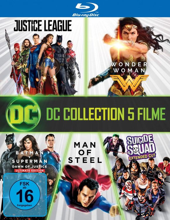 Produktbild: DC 5-Film-Collection [7 BRs]