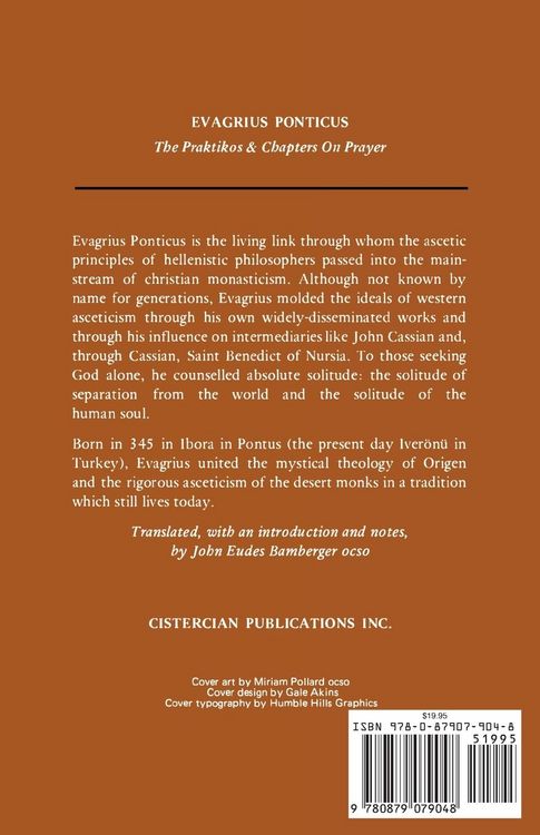 Produktbild: Evagrius Ponticus