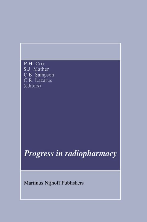 Produktbild: Progress in Radiopharmacy