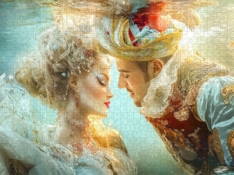 Produktbild: CALVENDO Puzzle Opulente Unterwasserromanzen | 1000 Teile Lege-Gr&ouml;&szlig;e 64x48cm Foto-Puzzle f&uuml;r gl&uuml;ckliche Stunden