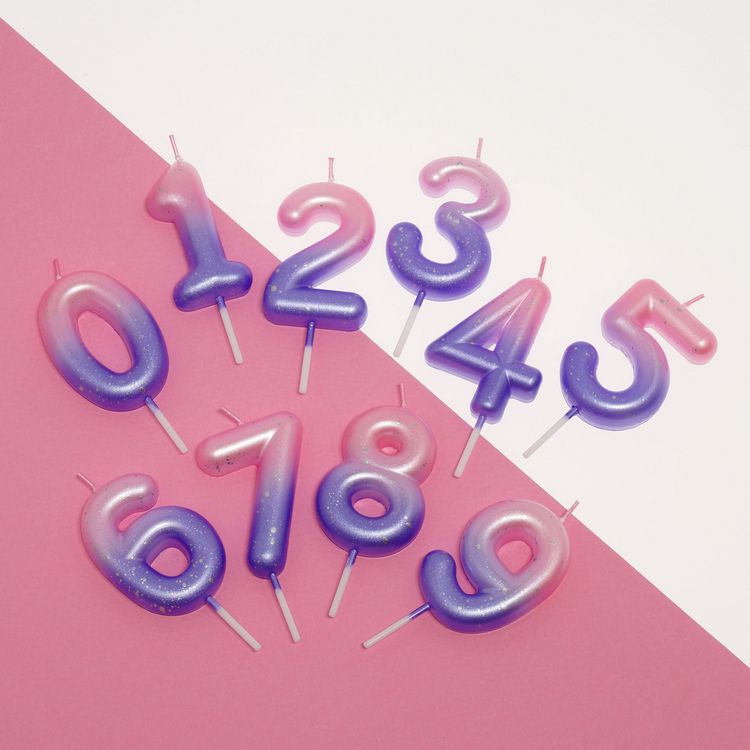Produktbild: Legami Geburtstagskerze - Happy Birthday - Pink - 0