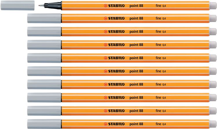 Produktbild: STABILO Point 88 hellgrau