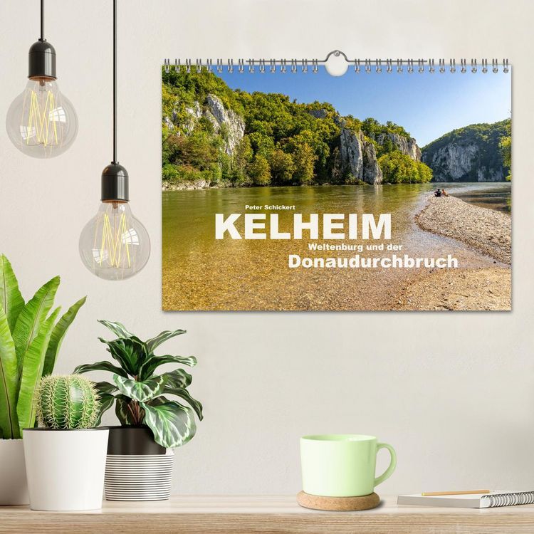 Produktbild: Kelheim, Weltenburg und der Donaudurchbruch (Wandkalender 2026 DIN A4 quer), CALVENDO Monatskalender