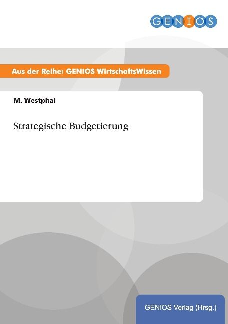 Produktbild: Strategische Budgetierung