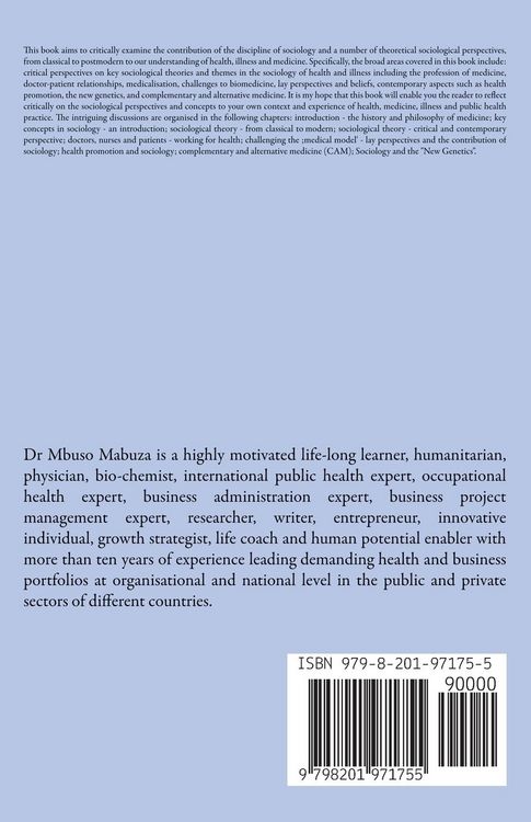 Produktbild: Medicine and Sociology of Health