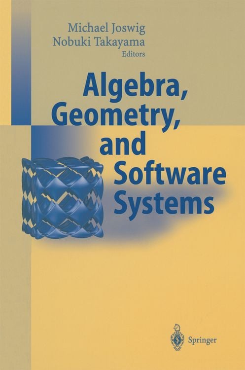Produktbild: Algebra, Geometry and Software Systems