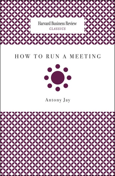 Produktbild: How to Run a Meeting