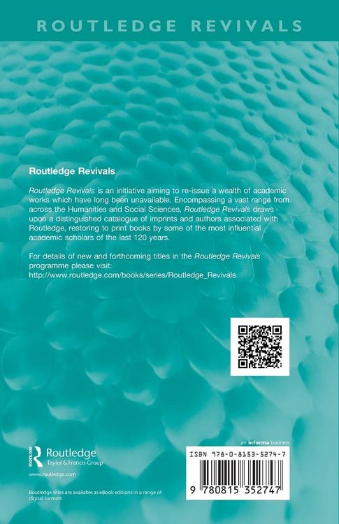 Produktbild: Routledge Revivals