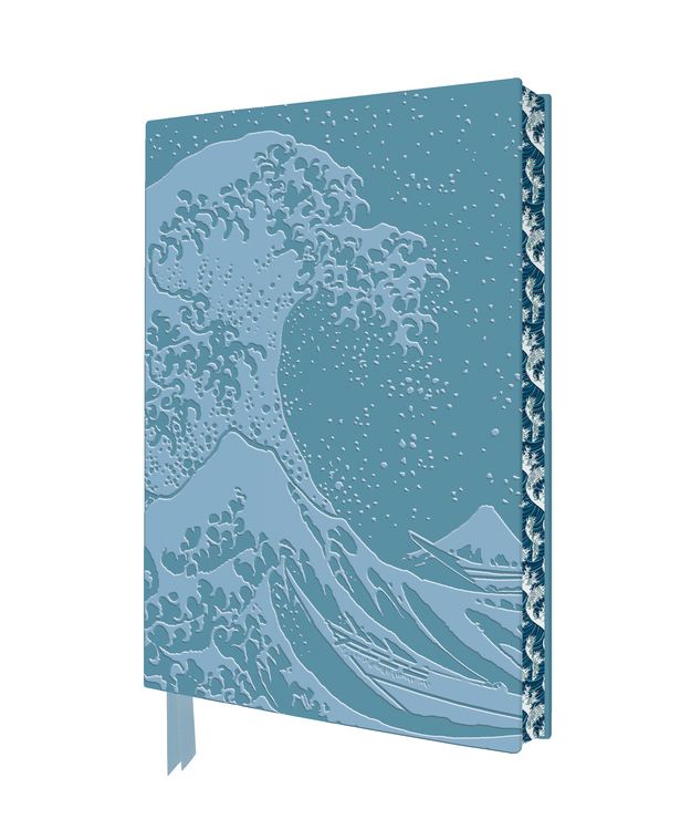 Produktbild: Exquisit Premium Notizbuch DIN A5: Katsushika Hokusai, Die gro&szlig;e Welle