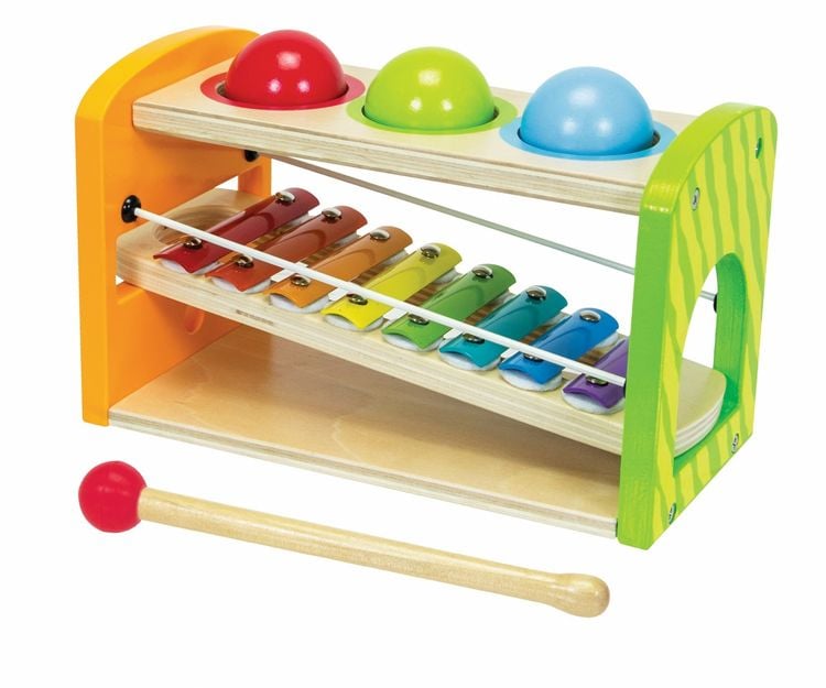 Produktbild: Eichhorn Color, Xylophon Klopfbank