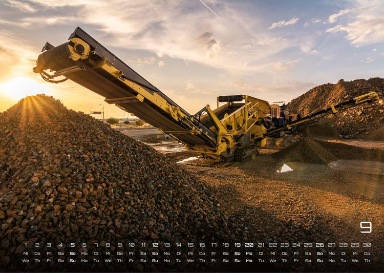 Produktbild: Baumaschinen - gigantische Bauhelfer - 2027 - Kalender DIN A3