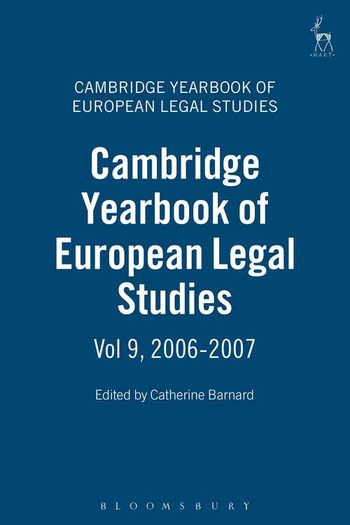 Produktbild: Cambridge Yearbook of European Legal Studies, Vol 9, 2006-2007