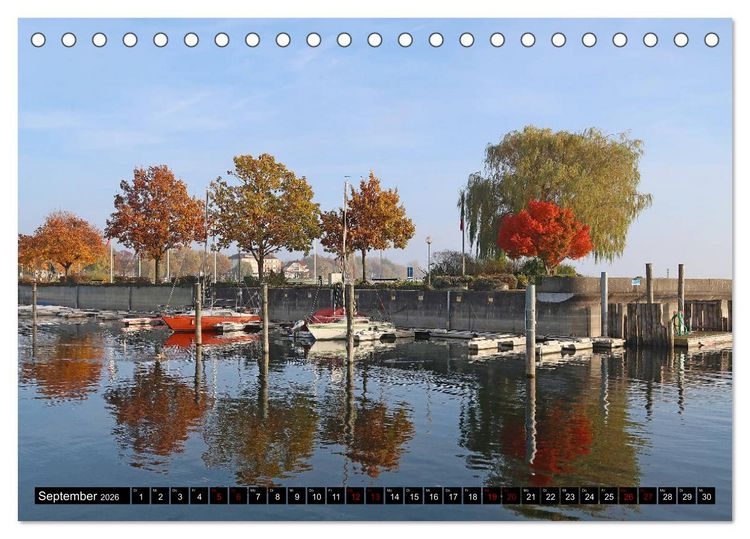 Produktbild: Sehenswerter Bodensee (Tischkalender 2026 DIN A5 quer), CALVENDO Monatskalender