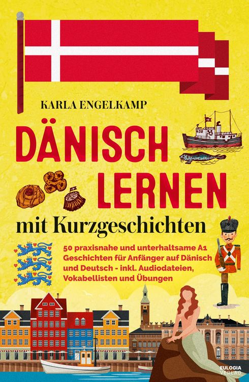 Produktbild: D&auml;nisch lernen mit Kurzgeschichten