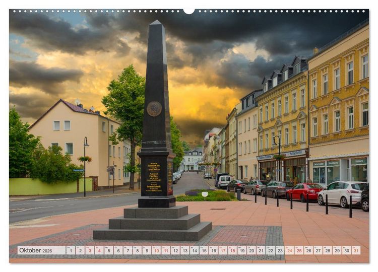 Produktbild: Wurzen Impressionen (Wandkalender 2026 DIN A2 quer), CALVENDO Monatskalender