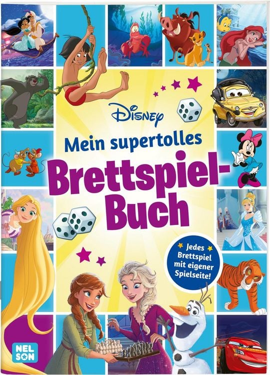 Produktbild: Disney Kreative Besch&auml;ftigung: Mein supertolles Brettspiel-Buch