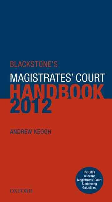 Produktbild: Blackstone''s Magistrates'' Court Handbook