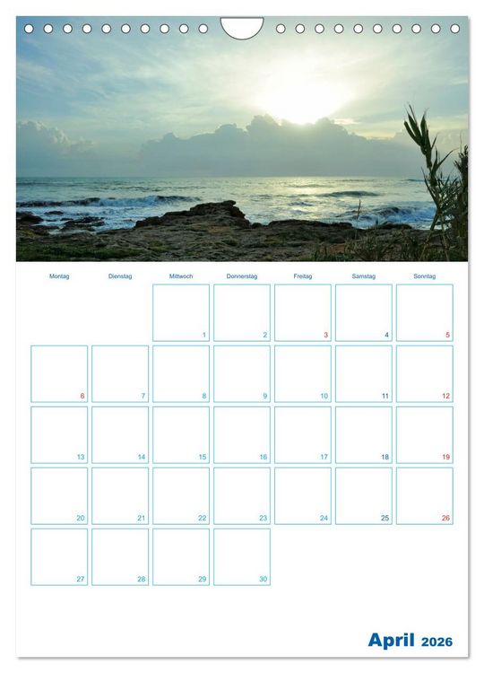 Produktbild: il Salento - maritim (Wandkalender 2026 DIN A4 hoch), CALVENDO Monatskalender
