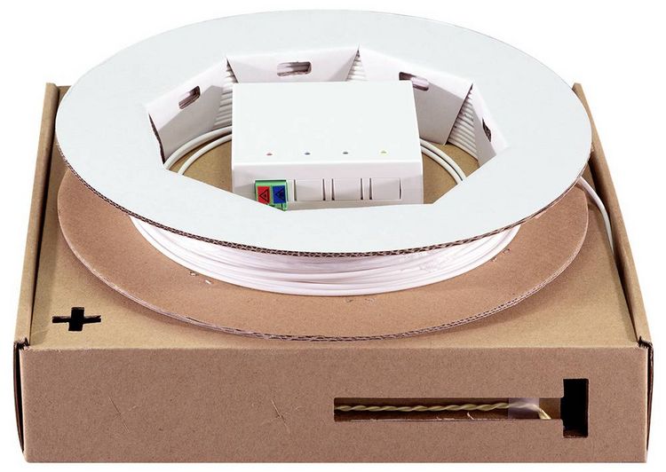 Produktbild: LogiLink FB2LC60 Glasfaser LWL Anschlusskabel 60m Wei&szlig;